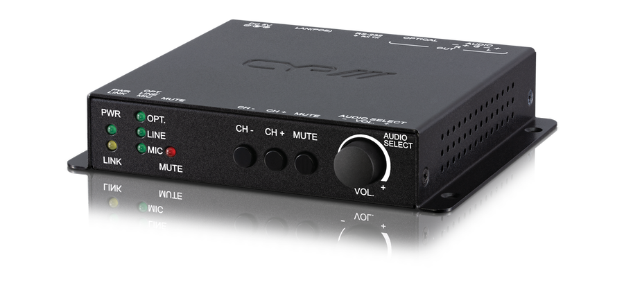 CYP Europe LAN Receiver Audio OUT (Stero Audio, Toslink)/ PoE IP-A750RX